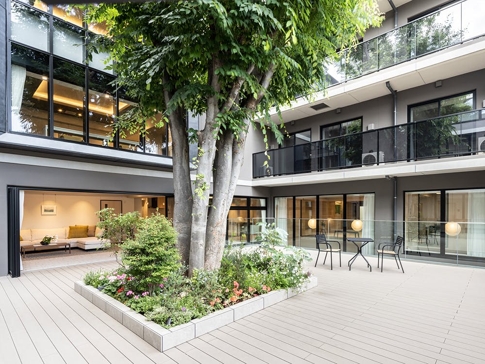 チャームプレミア浜田山 テラス