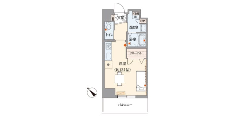 グランドマスト市川妙典 間取図