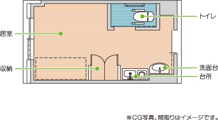 かがやきレジデンス南与野 間取図