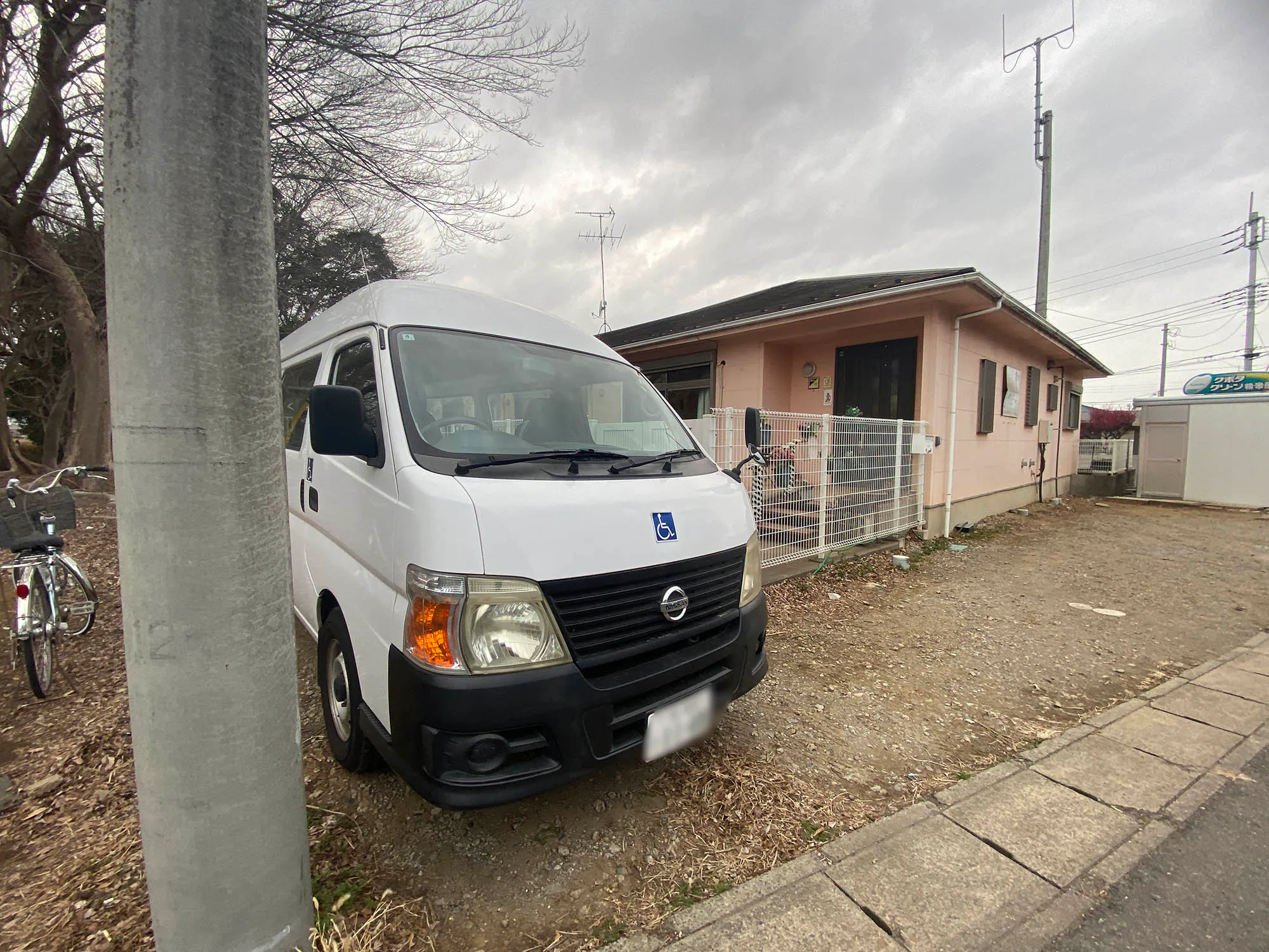 グループホームぬくもりの家 駐車場