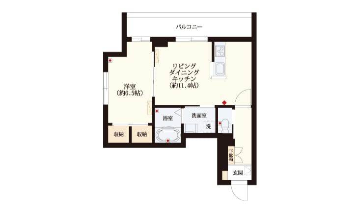 グランドマスト赤堤 間取図