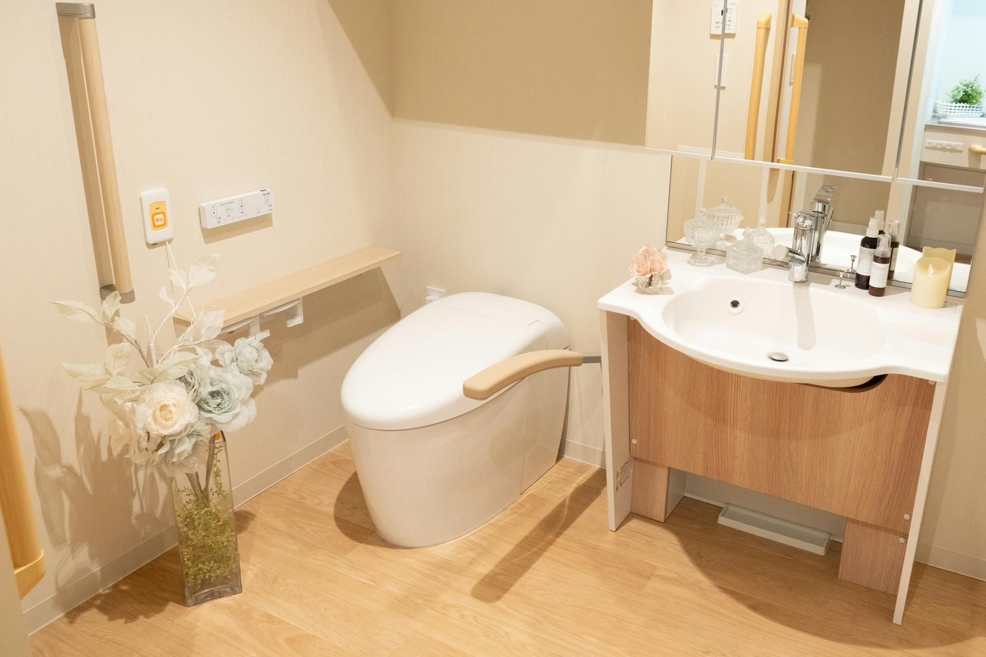 SOMPOケア ラヴィーレレジデンス鎌倉大船 2Fモデルルームお手洗い