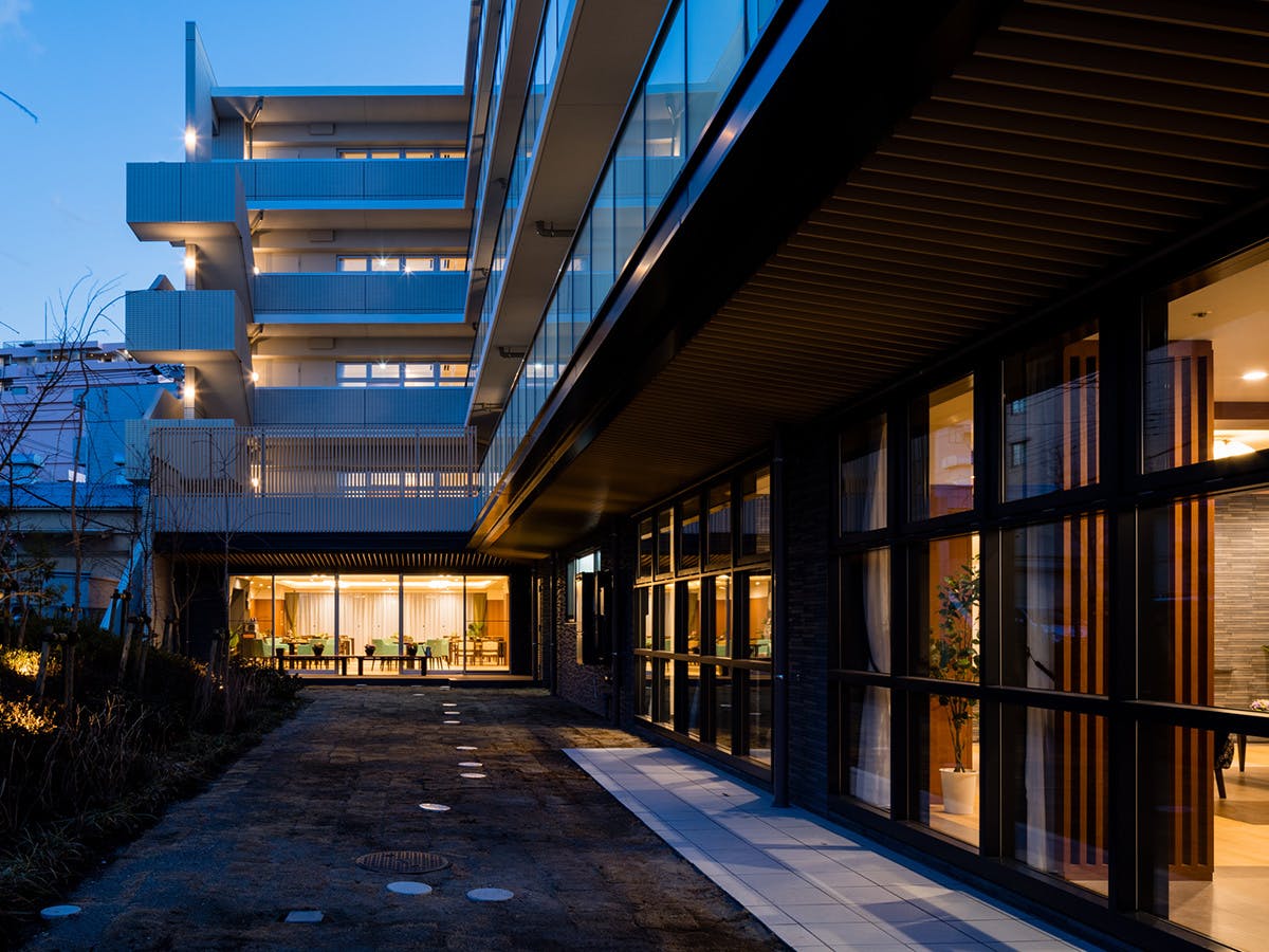 介護付有料老人ホーム プレザングラン 大田多摩川 外観