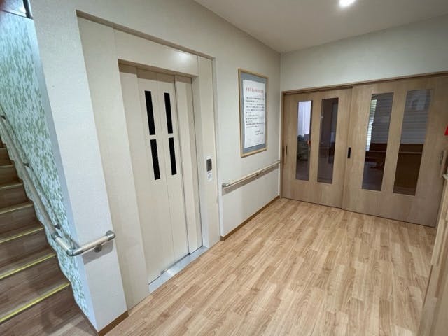 グループホームありあ エレベーターホール