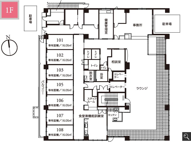 杜の癒しハウス文京関口 間取図