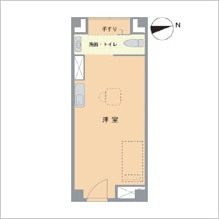 いいざか花桃館 間取図