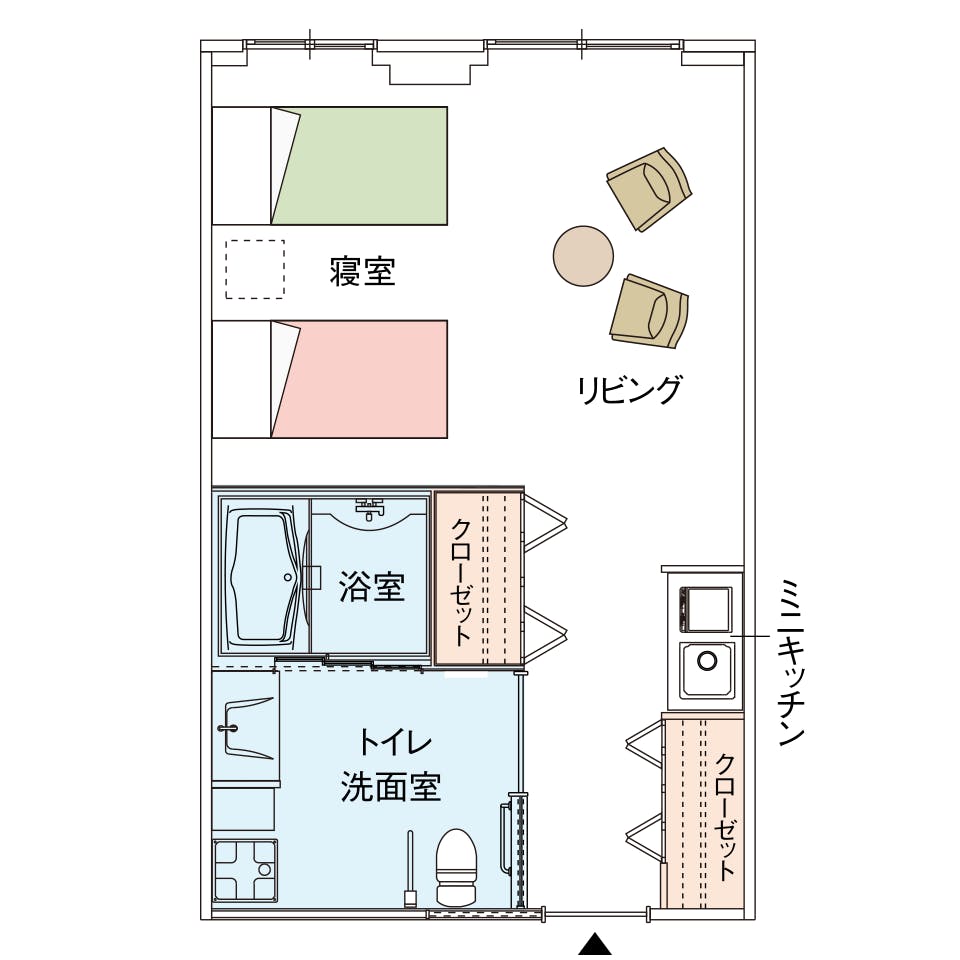 グッドタイムリビング御影 間取図