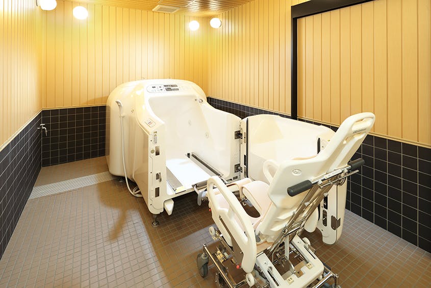 リハビリホームグランダ西新宿 機械浴室（車椅子対応）