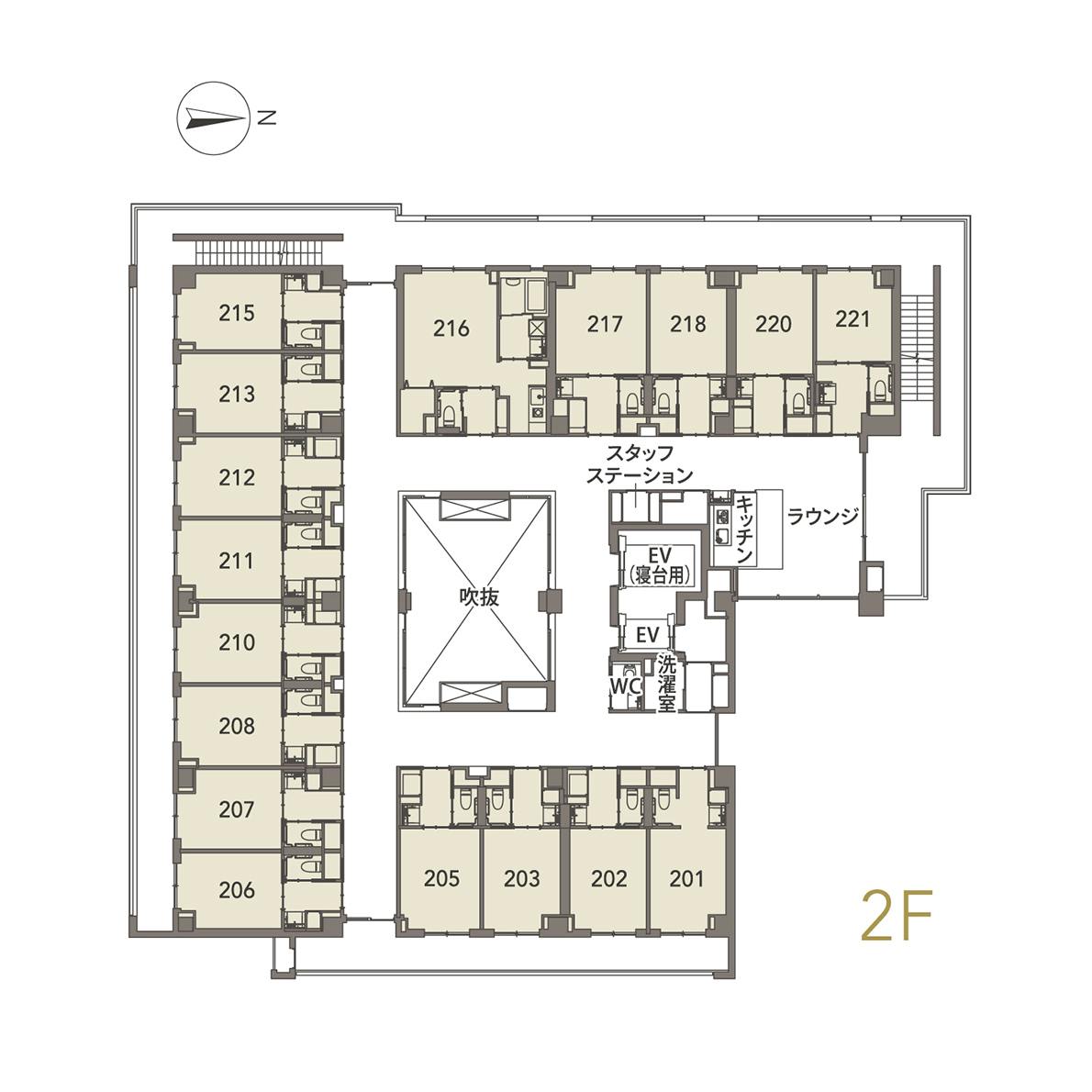 チャームプレミア山手町 間取図
