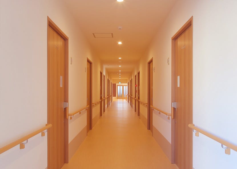 オアシス吉野さくら館 廊下