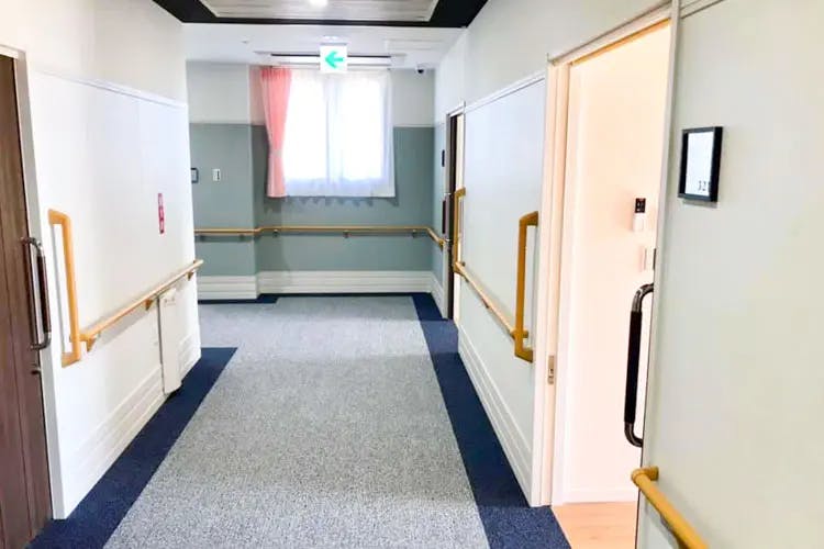 ゆとり庵北越谷ナーシングホーム 廊下