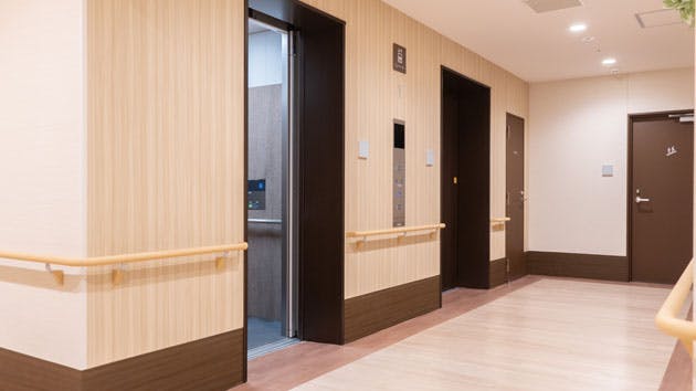 リアンレーヴ新小岩 エレベーターホール