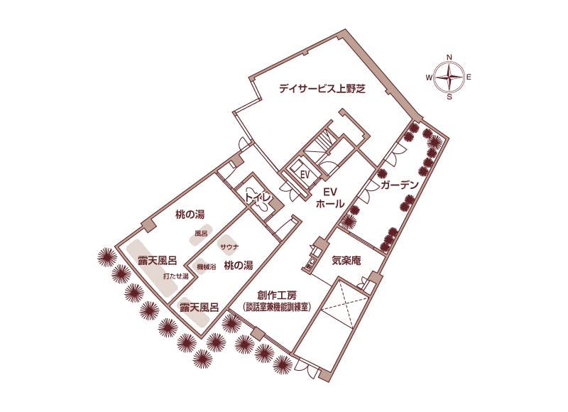 ロングライフ上野芝 間取図