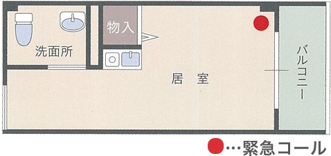 ほのか東住吉 間取図