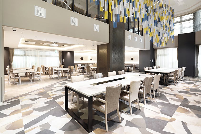 リハビリホームグランダ西新宿 B1F ダイニングルーム兼機能訓練室