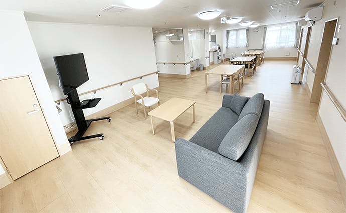ヒューマンライフケア江戸川グループホーム 居間