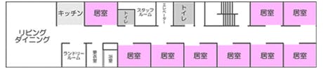 グループホーム戸田さくらそう 間取図