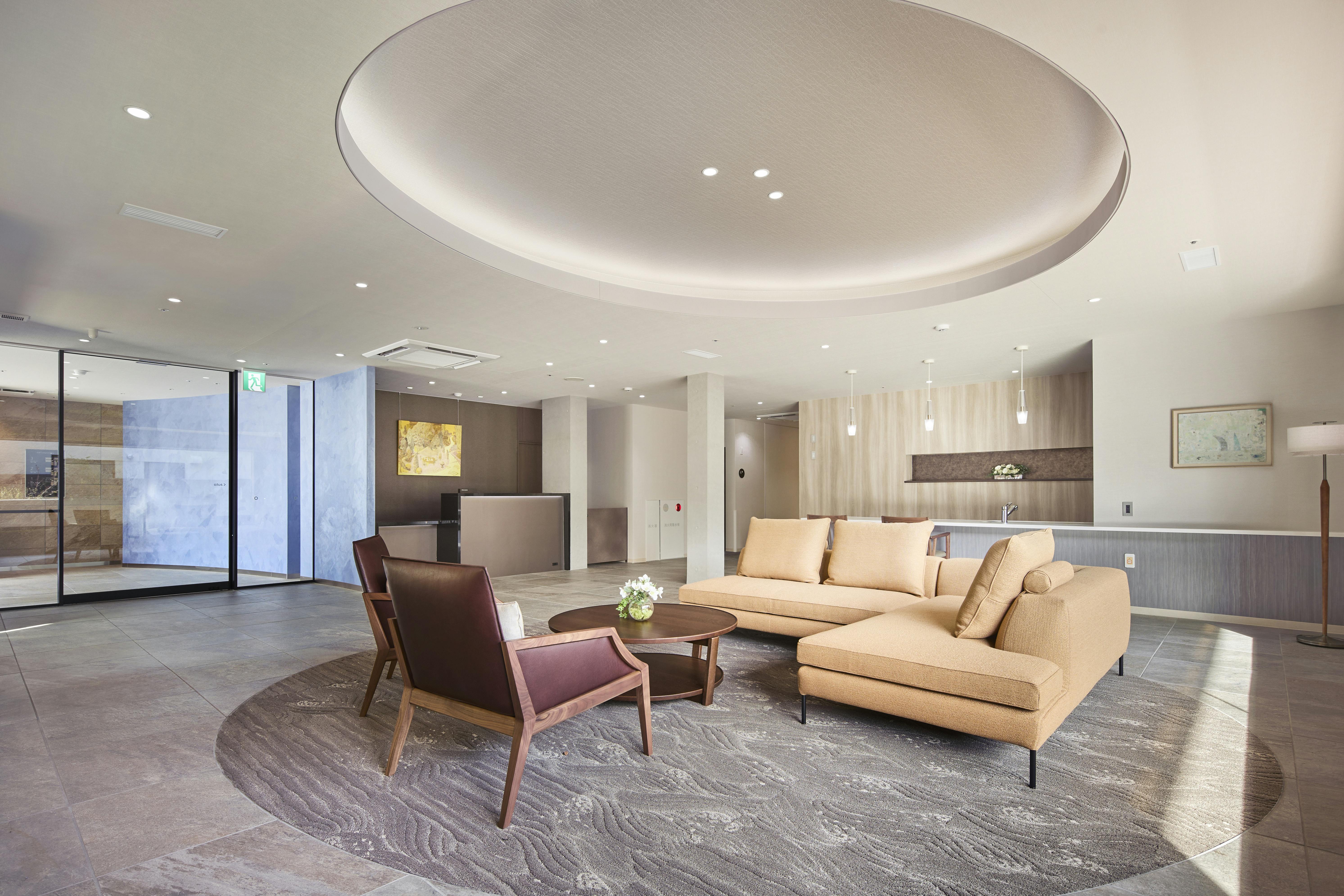 チャームスイート豪徳寺 1階カフェコーナー