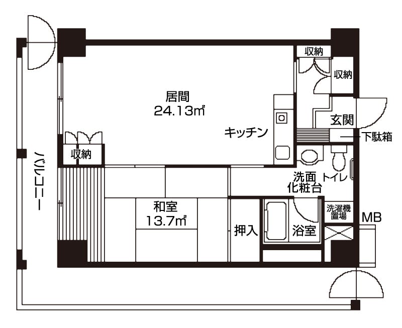 ドーミー相模原 間取図