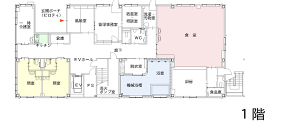 プラチナ・シニアホーム宝塚逆瀬川 間取図