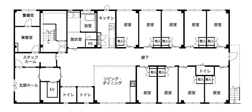 FMCグループホーム一番町 間取図