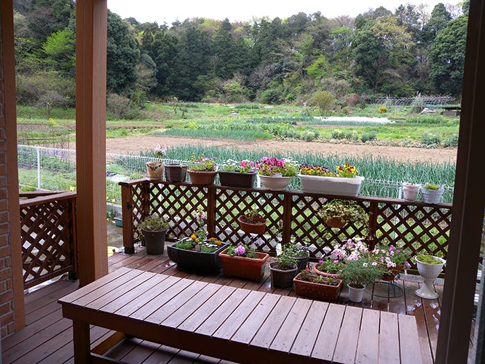 グループホームことりの森 ウッドデッキ