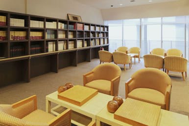 コンフォートヒルズ六甲 図書ラウンジ