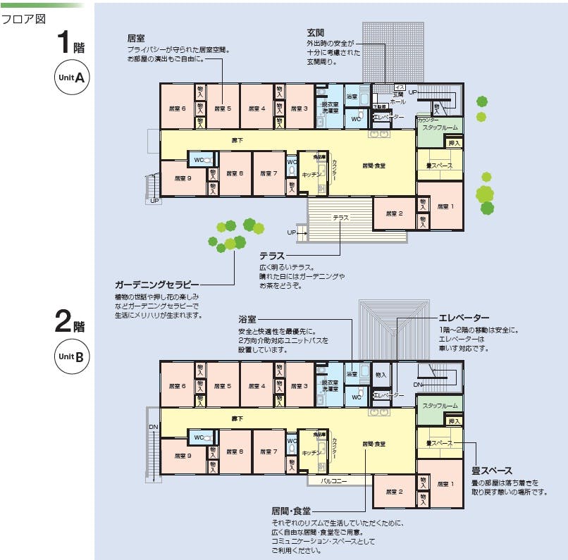 ニチイケアセンター石川橋 間取図