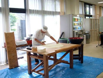 ベストライフ福山 そば打ち大会