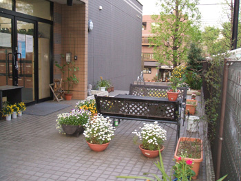 ベストライフ江田 憩いの場