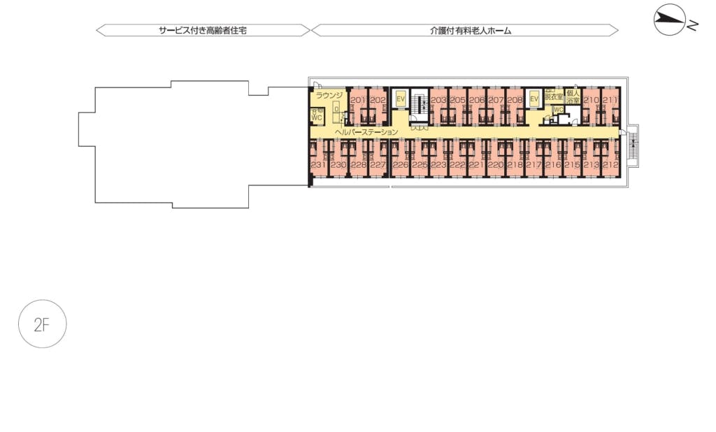 ニチイホーム昭島 昭和の森 間取図