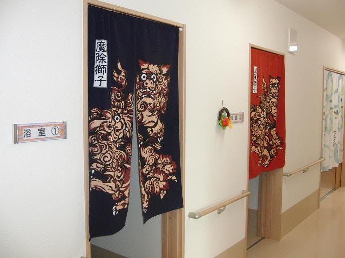 ライクファミリーけやき 浴室入口