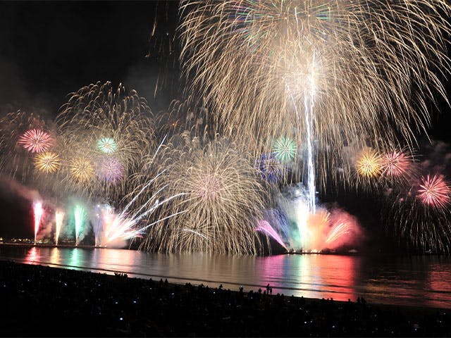 パークウェルステイト湘南藤沢SST 江の島花火大会