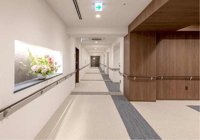 グランドマスト奈良学園前 廊下
