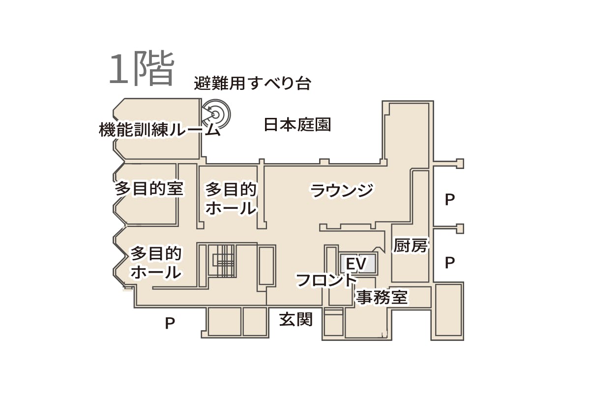 介護付有料老人ホーム ソラスト江戸川 間取図
