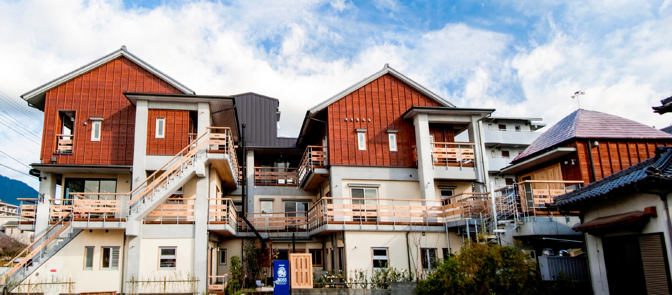 コレクティブハウスアクラスタウン 外観（日中）