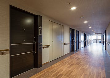 オウカス幕張ベイパーク 廊下