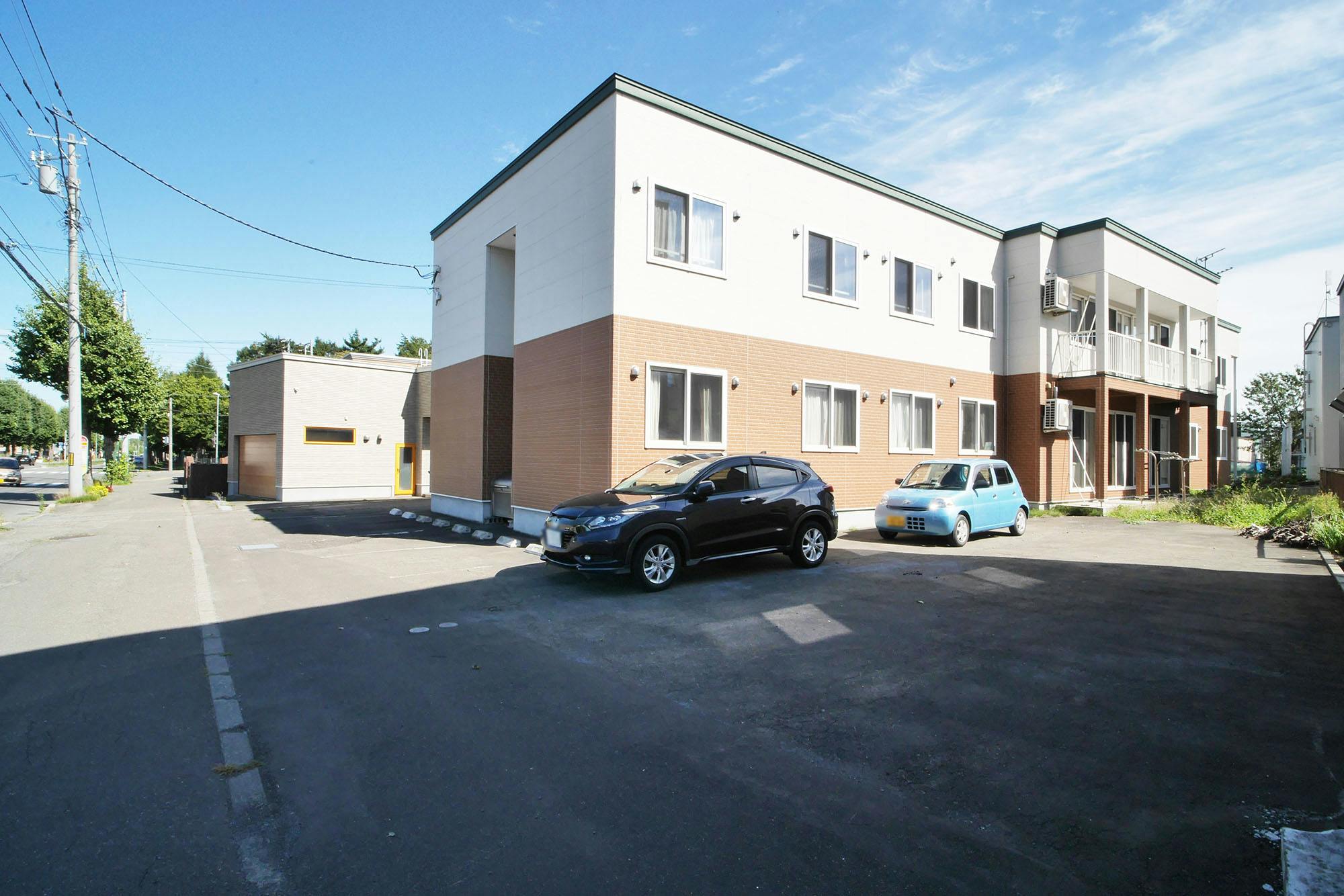 ふれあいの里グループホーム野幌 駐車場