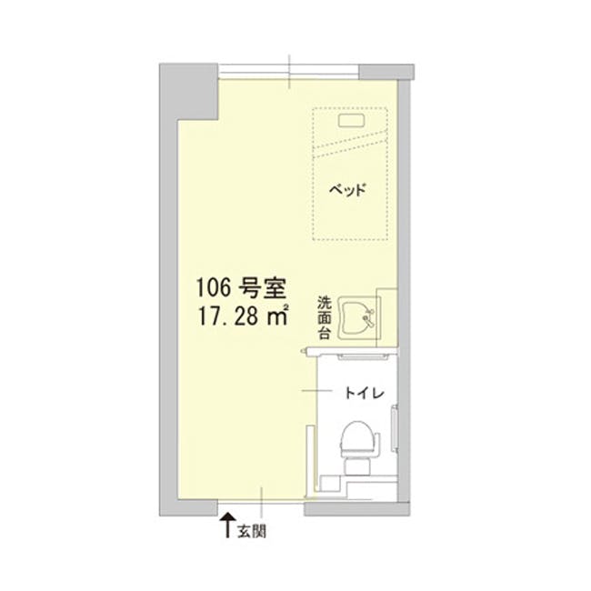 チャームスイート西宮浜 間取図
