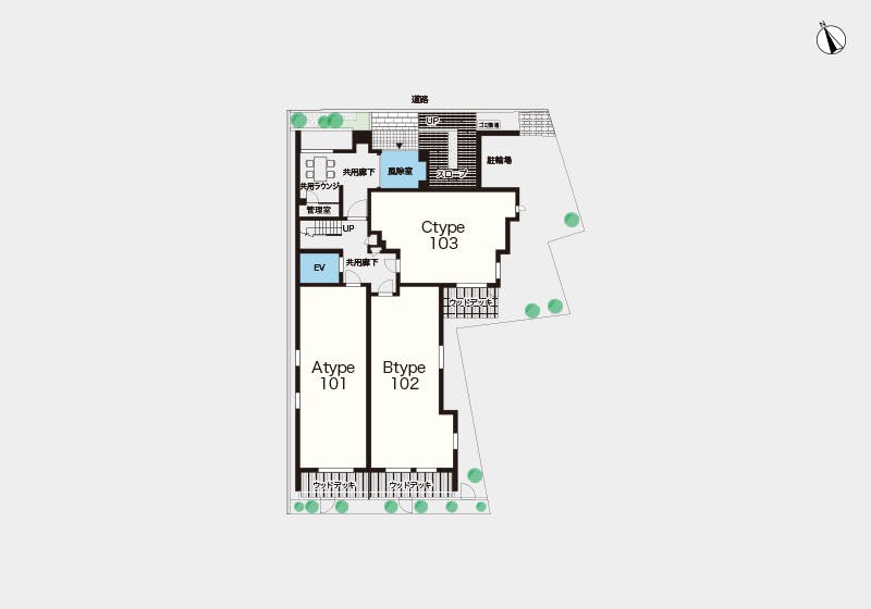 ヘーベルVillage南池袋 間取図