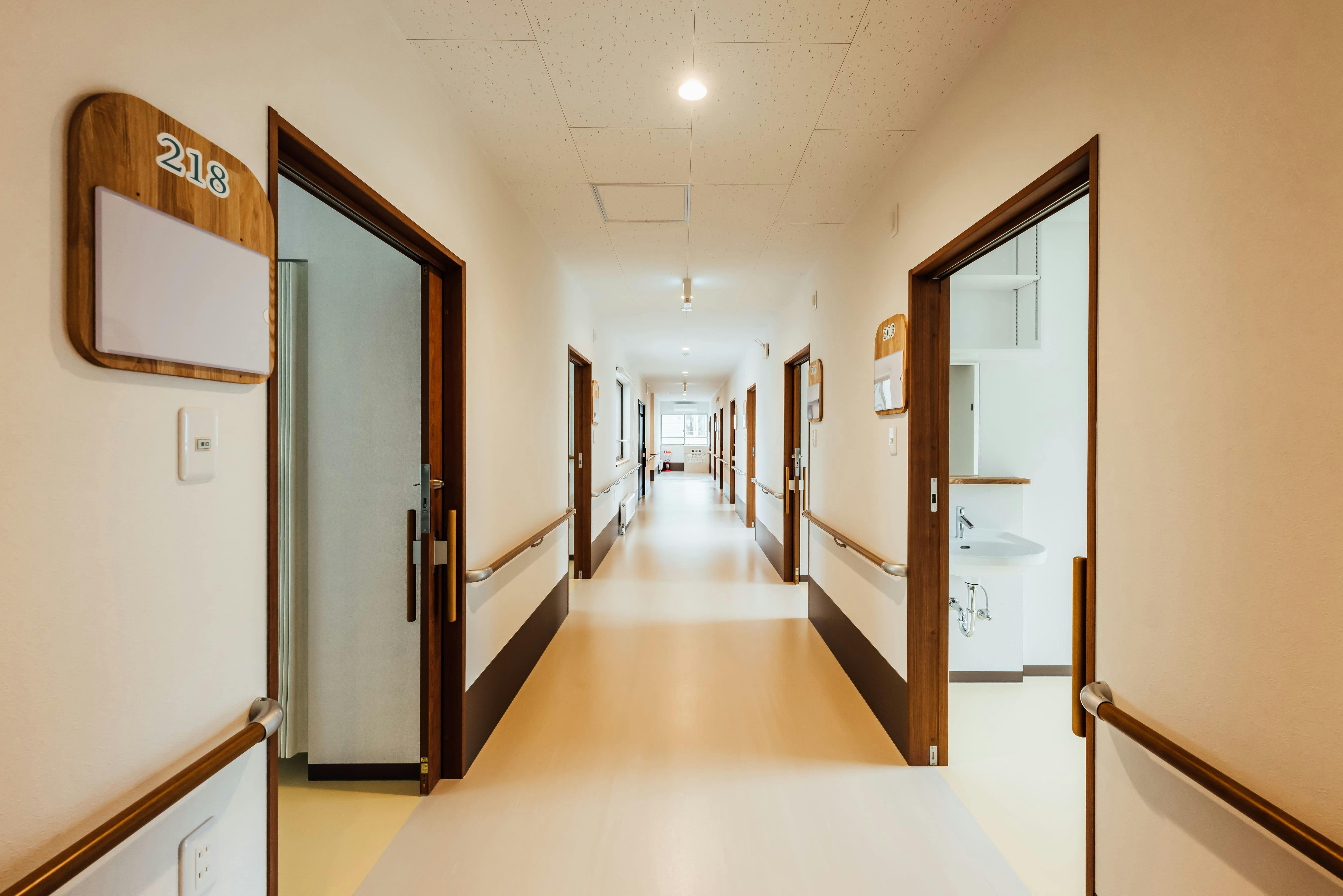 あおいもみじ台北館 廊下