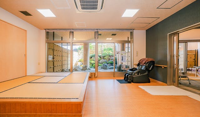蓮田オークプラザ駅前温泉館 脱衣所