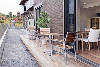 ハーウィル東川口 テラス