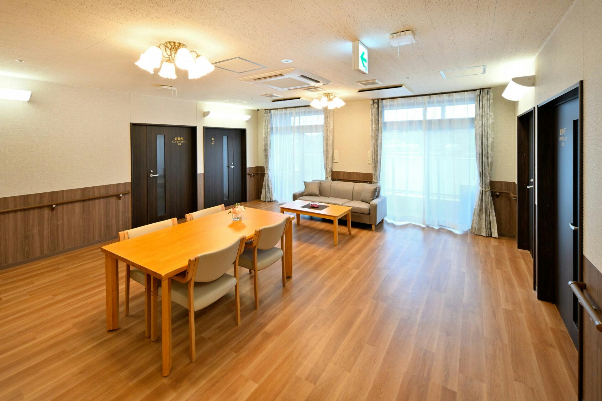 ファミリー・ホスピス国立ハウス 談話コーナー