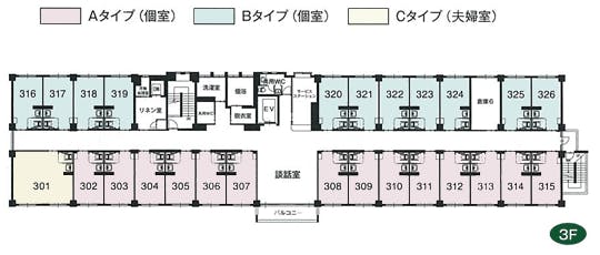 らいふアシスト・泉ヶ森（本館） 間取図