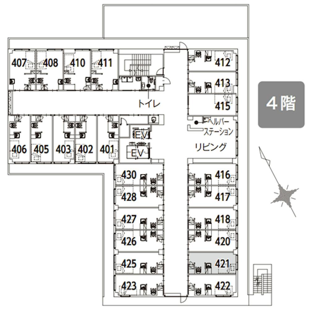 イリーゼ仙台荒井西 間取図