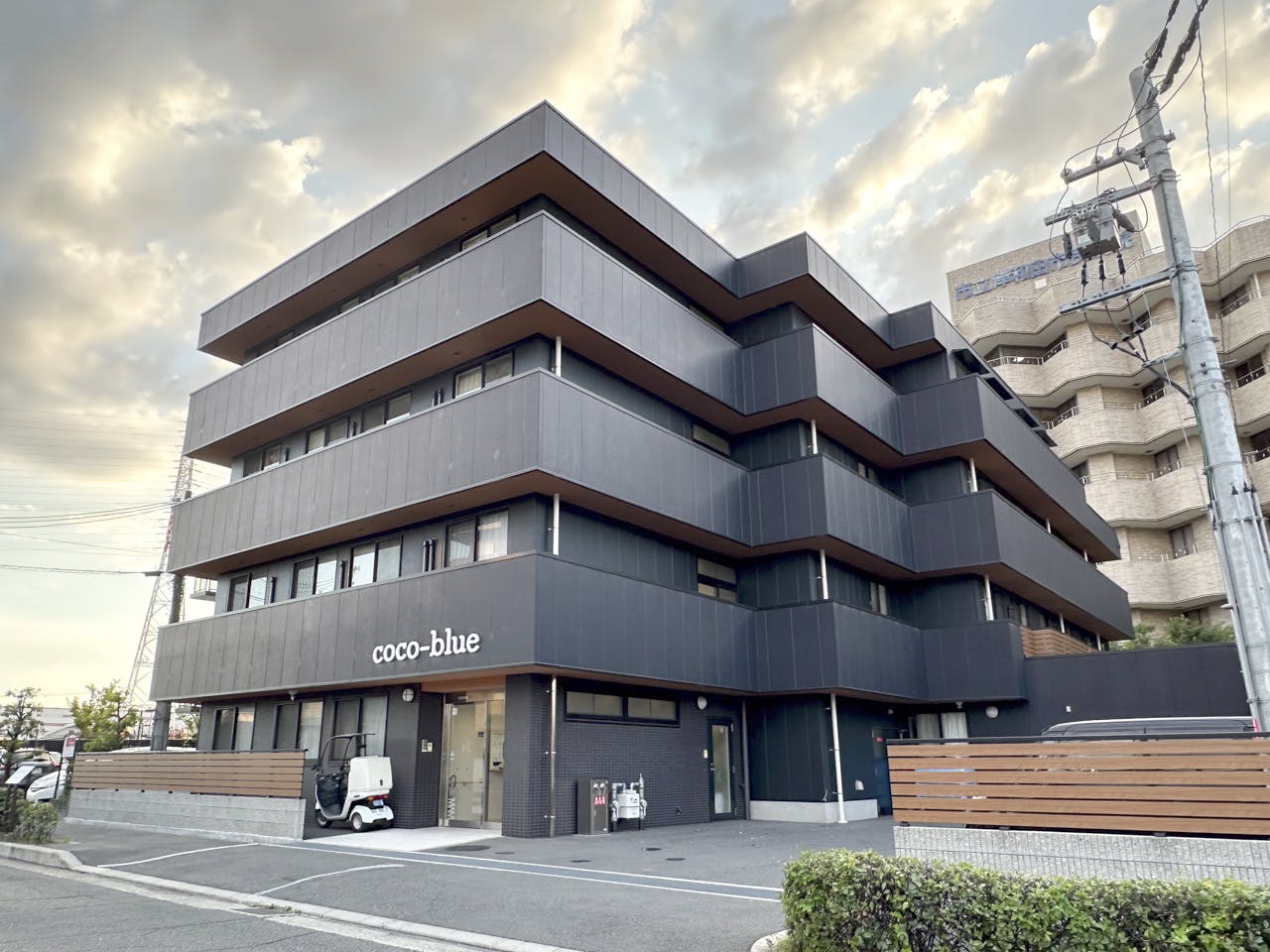 住宅型有料老人ホームcoco-blue 外観