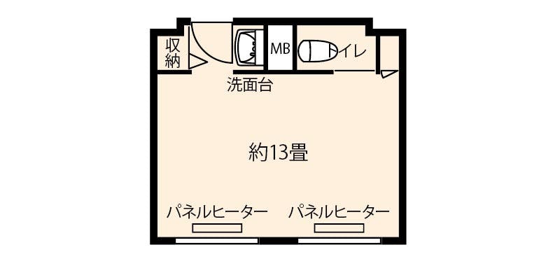 ドーミー琴似Levi 間取図