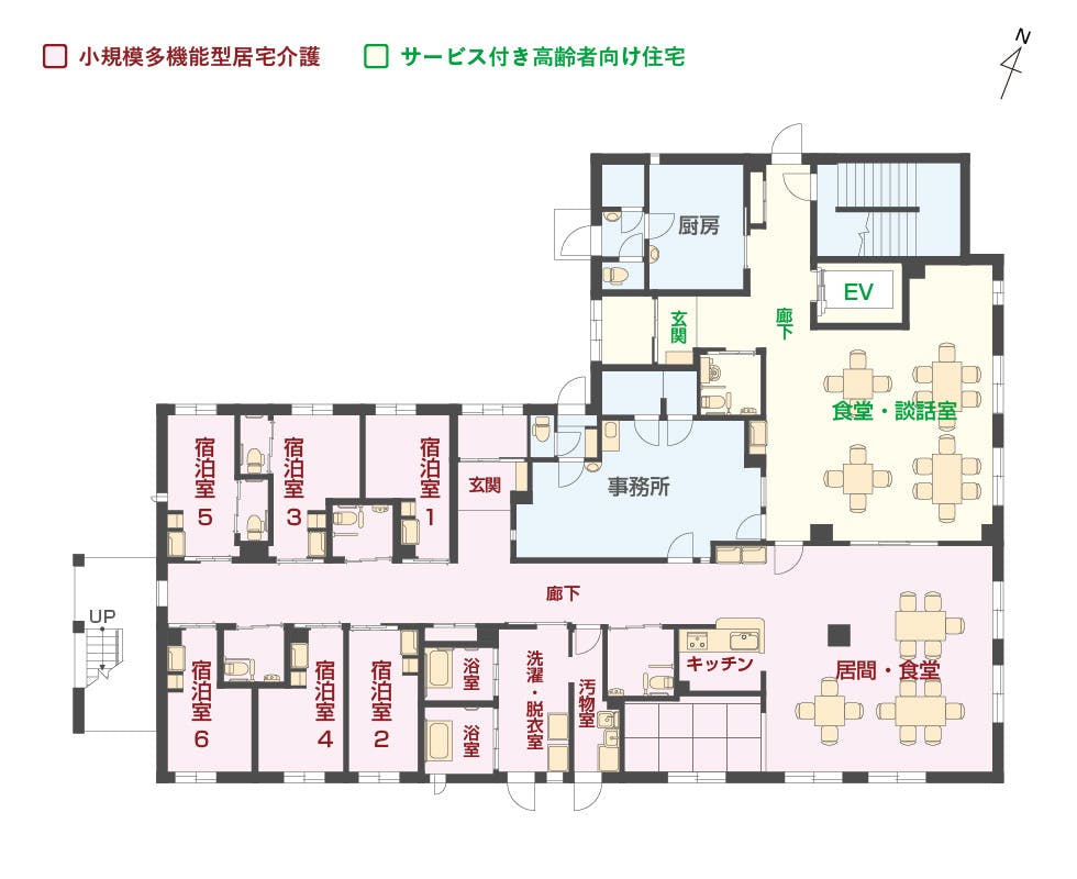 エイジフリーハウスさいたま武蔵浦和 間取図