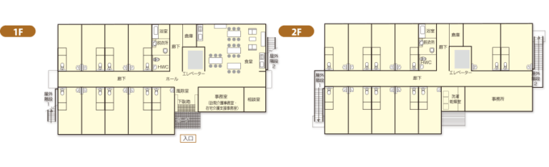 玉城2号館 間取図